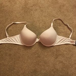 White push up bra